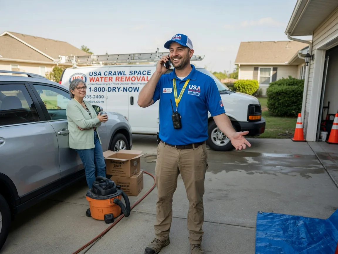 Crawl Space Water Removal Lake Cormorant, MS FAQs